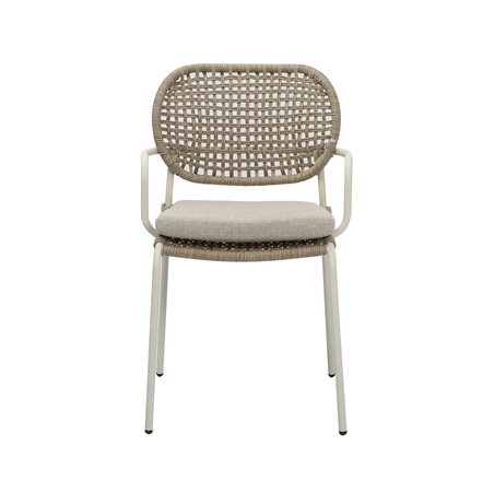 Reino fauteuil de jardin empilable - Lot de 4 -  VEBA  - 552492
