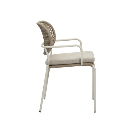 Reino fauteuil de jardin empilable - Lot de 4 -  VEBA  - 552492