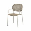 Reino fauteuil de jardin empilable - Lot de 4 -  VEBA  - 552492