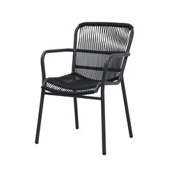 Ives fauteuil de jardin empilable - Lot de 2 -  VEBA  - 552433