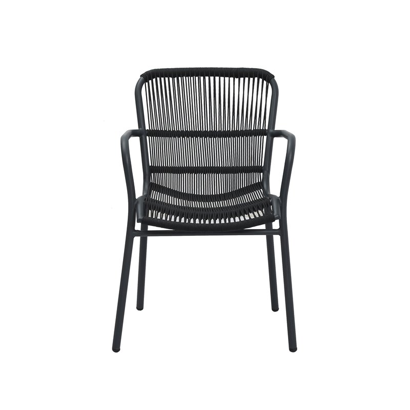 Ives fauteuil de jardin empilable - Lot de 2 -  VEBA  - 552433