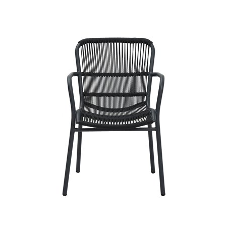 Ives fauteuil de jardin empilable - Lot de 2 -  VEBA  - 552433