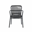 Ives fauteuil de jardin empilable - Lot de 2 -  VEBA  - 552433