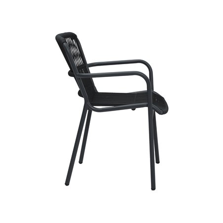 Ives fauteuil de jardin empilable - Lot de 2 -  VEBA  - 552433