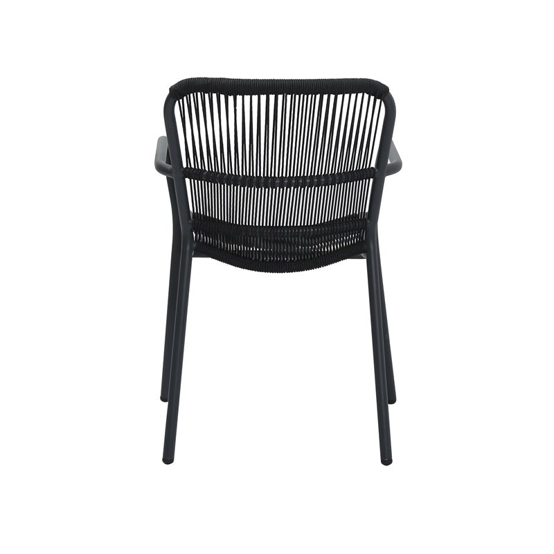 Ives fauteuil de jardin empilable - Lot de 2 -  VEBA  - 552433