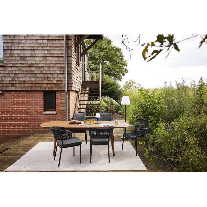 Ives fauteuil de jardin empilable - Lot de 2 -  VEBA  - 552433