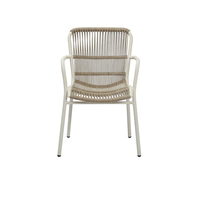 Ives fauteuil de jardin empilable - Lot de 2 -  VEBA  - 552493