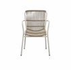 Ives fauteuil de jardin empilable - Lot de 2 -  VEBA  - 552493