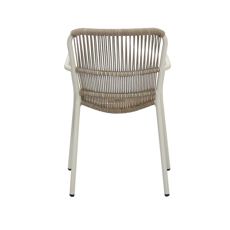 Ives fauteuil de jardin empilable - Lot de 2 -  VEBA  - 552493