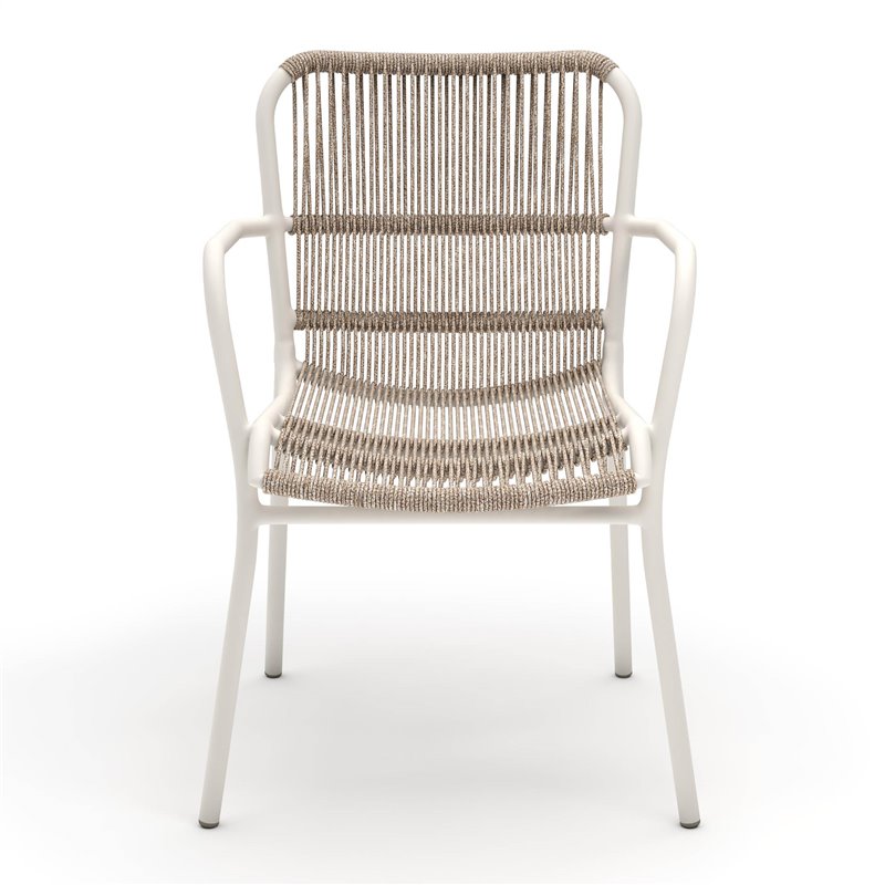 Ives fauteuil de jardin empilable - Lot de 2 -  VEBA  - 552493