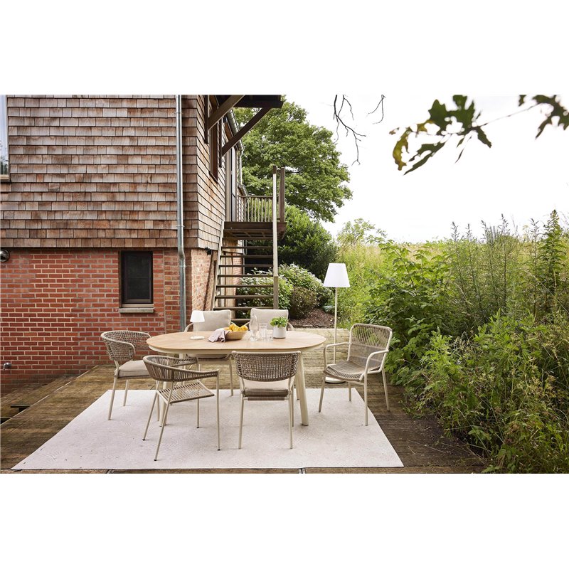 Ives fauteuil de jardin empilable - Lot de 2 -  VEBA  - 552493
