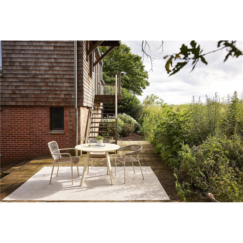 Ives fauteuil de jardin empilable - Lot de 2 -  VEBA  - 552493