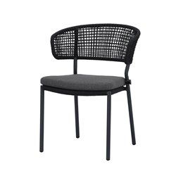 Spitz fauteuil de jardin empilable - Lot de 2 -  VEBA  - 552435