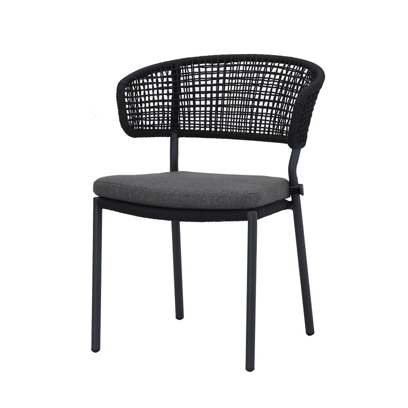 Spitz fauteuil de jardin empilable - Lot de 2 -  VEBA  - 552435