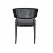 Spitz fauteuil de jardin empilable - Lot de 2 -  VEBA  - 552435
