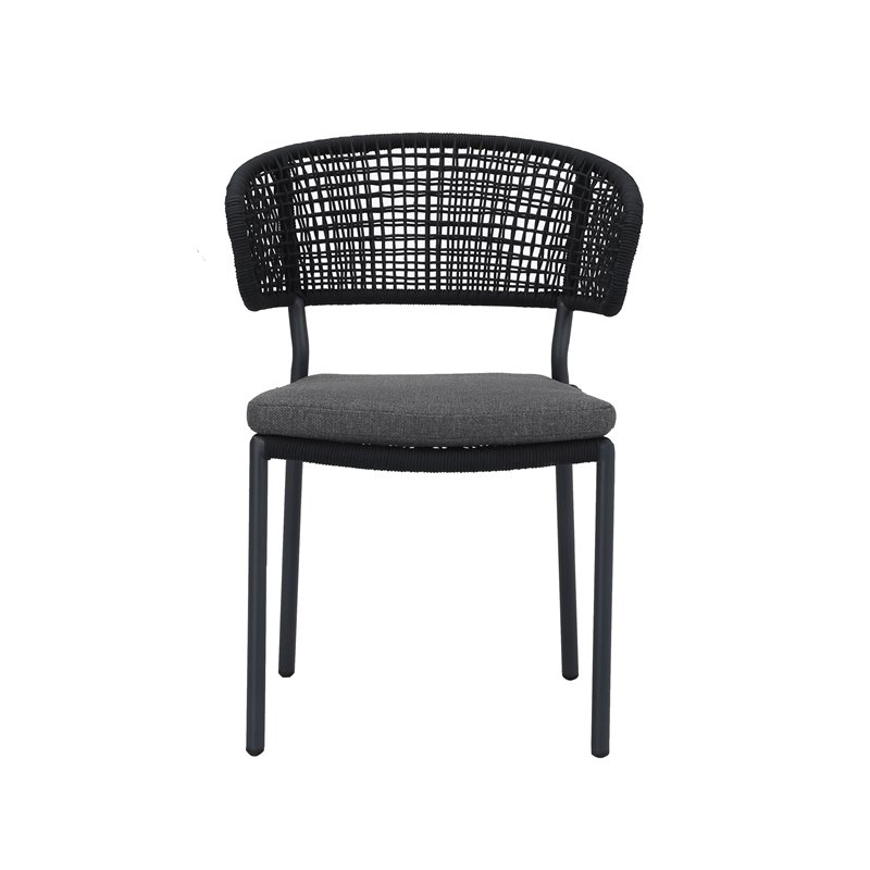Spitz fauteuil de jardin empilable - Lot de 2 -  VEBA  - 552435