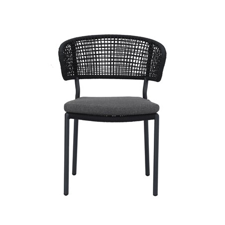 Spitz fauteuil de jardin empilable - Lot de 2 -  VEBA  - 552435