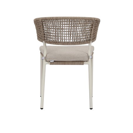 Spitz fauteuil de jardin empilable - Lot de 2 -  VEBA  - 552495