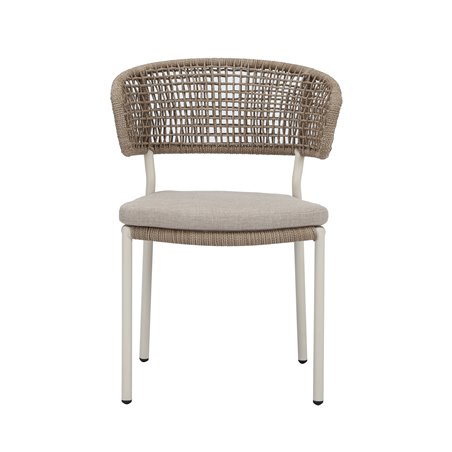Spitz fauteuil de jardin empilable - Lot de 2 -  VEBA  - 552495