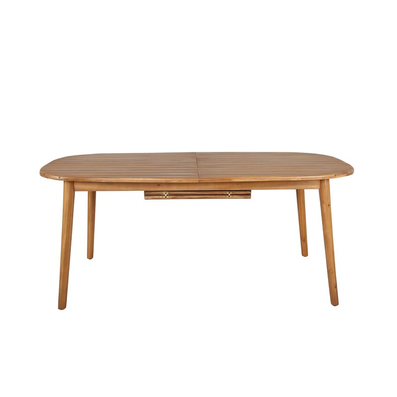 Siena table &agrave; manger extensible en acacia  -  VEBA  - 523402