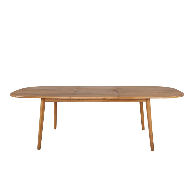 Siena table &agrave; manger extensible en acacia  -  VEBA  - 523402