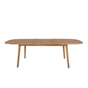 Siena table &agrave; manger extensible en acacia  -  VEBA  - 523402