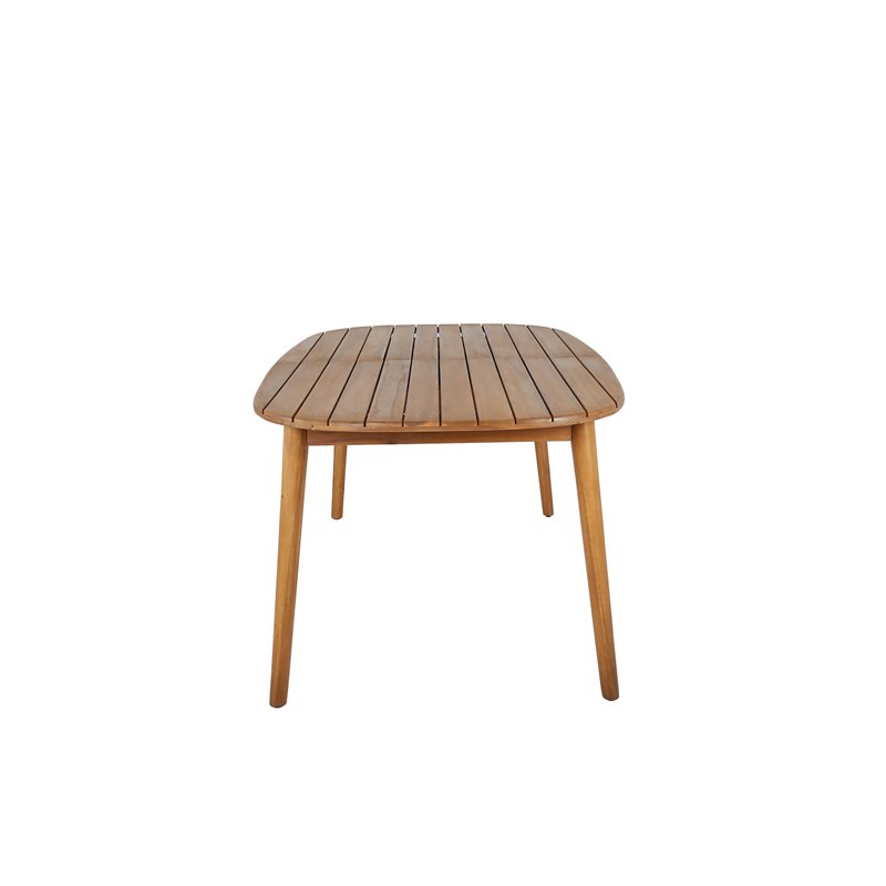 Siena table &agrave; manger extensible en acacia  -  VEBA  - 523402