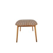 Siena table &agrave; manger extensible en acacia  -  VEBA  - 523402