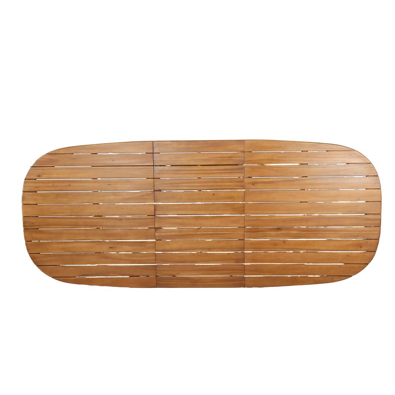 Siena table &agrave; manger extensible en acacia  -  VEBA  - 523402