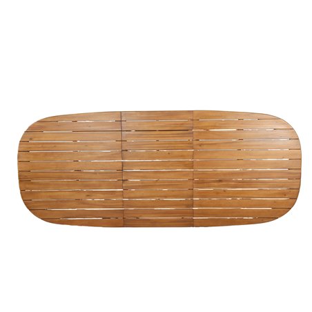 Siena table &agrave; manger extensible en acacia  -  VEBA  - 523402