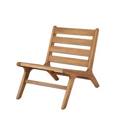 Wismar chaise de jardin lounge en acacia  -  VEBA  - 555402
