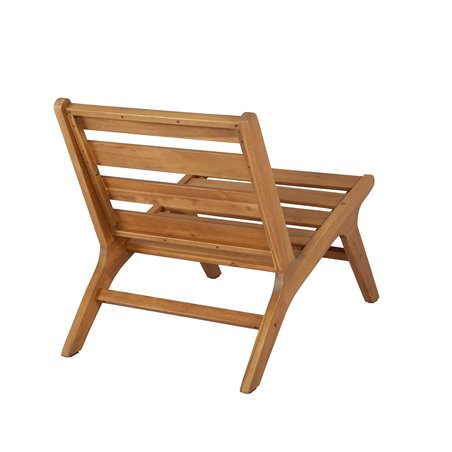 Wismar chaise de jardin lounge en acacia  -  VEBA  - 555402