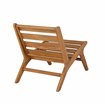 Wismar chaise de jardin lounge en acacia  -  VEBA  - 555402