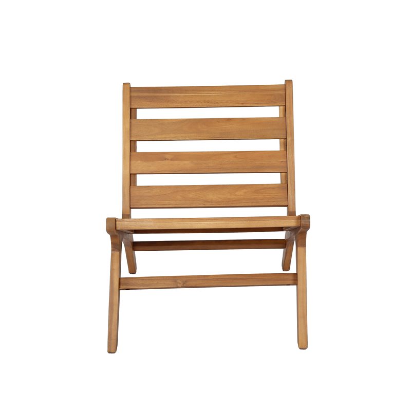 Wismar chaise de jardin lounge en acacia  -  VEBA  - 555402