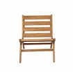 Wismar chaise de jardin lounge en acacia  -  VEBA  - 555402