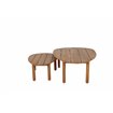 Pebble set de 2 tables d&rsquo;appoint en acacia  -  VEBA  - 524401
