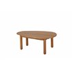 Pebble set de 2 tables d&rsquo;appoint en acacia  -  VEBA  - 524401