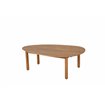 Pebble set de 2 tables d&rsquo;appoint en acacia  -  VEBA  - 524401