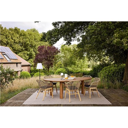 Pebble table en acacia  -  VEBA  - 523405