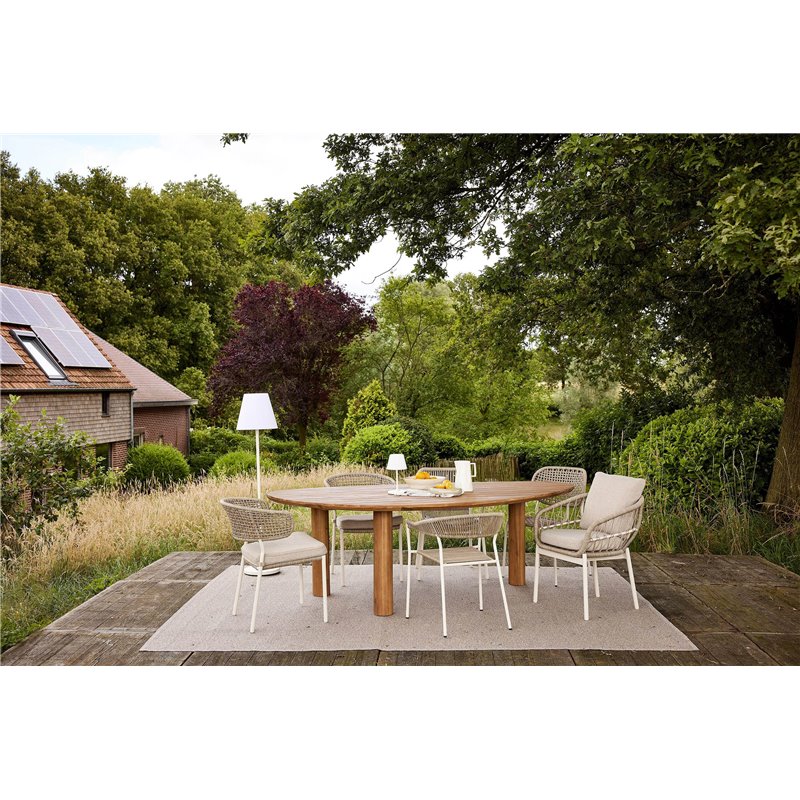 Pebble table en acacia  -  VEBA  - 523405