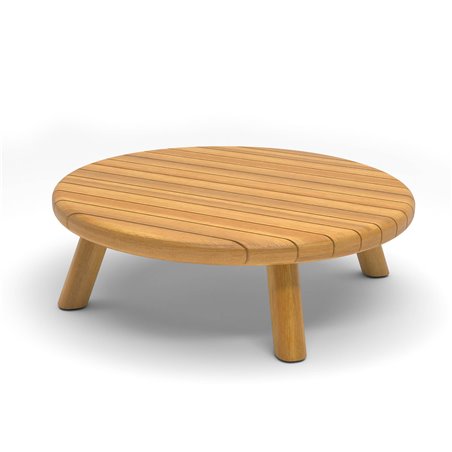 Matera table basse en acacia &Oslash; 80cm  -  VEBA  - 585401