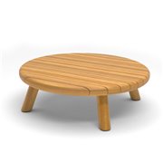 Matera table basse en acacia &Oslash; 80cm  -  VEBA  - 585401