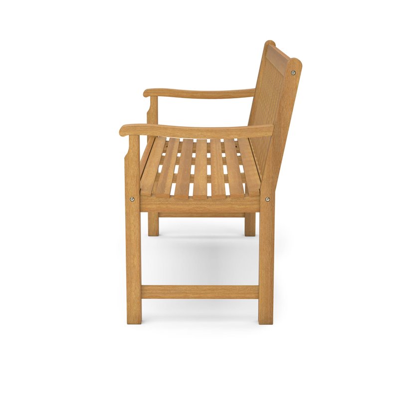 Stockholm banc en acacia 120cm  -  VEBA  - 557402
