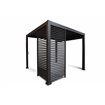 Louvre panneau brise-vue &agrave; ventelles horizontales 93cm (pour largeur 300cm)  -  VEBA  - 513431