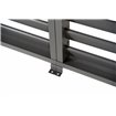 Louvre panneau brise-vue &agrave; ventelles horizontales 93cm (pour largeur 300cm)  -  VEBA  - 513431