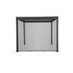 Vertical panneau brise-vue &agrave; ventelles verticales 113 cm (pour largeur 360 + 720 cm)  -  VEBA  - 514432