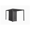 Vertical panneau brise-vue &agrave; ventelles verticales 113 cm (pour largeur 360 + 720 cm)  -  VEBA  - 514432
