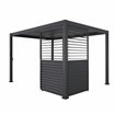 Shutter panneau brise-vue &agrave; ventelles horizontales orientables 93cm (pour largeur 300cm)  -  VEBA  - 515431