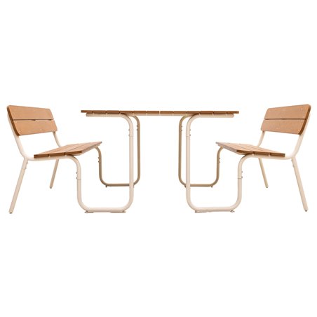 Soullmate table de pique-nique en polywood &ndash; Large (L)  -  VEBA  - 5738123302