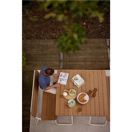 Soullmate table de pique-nique en polywood &ndash; Large (L)  -  VEBA  - 5738123302